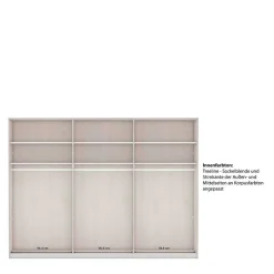 Spiegeltürenkleiderschrank Forjan