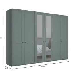 Spiegeltürenkleiderschrank Forjan