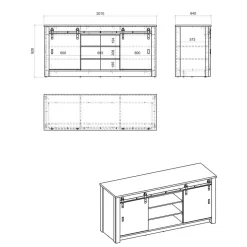 Spülenunterschrank Agazian