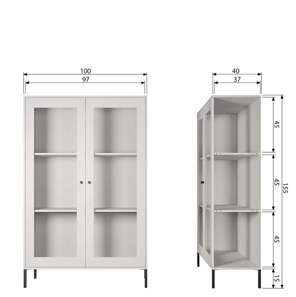 Standvitrine Vegano