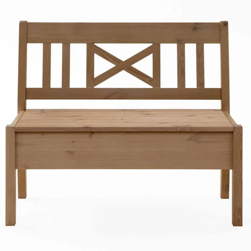 Stauraum Holzbank Devan