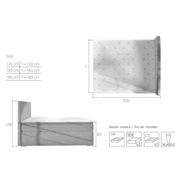 Stauraumbett Fiorenca