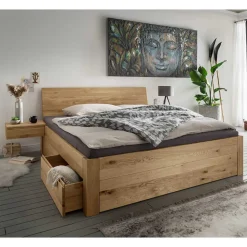 Stauraumbett mit Konsolen Pacurian