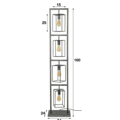 Stehlampe Benet