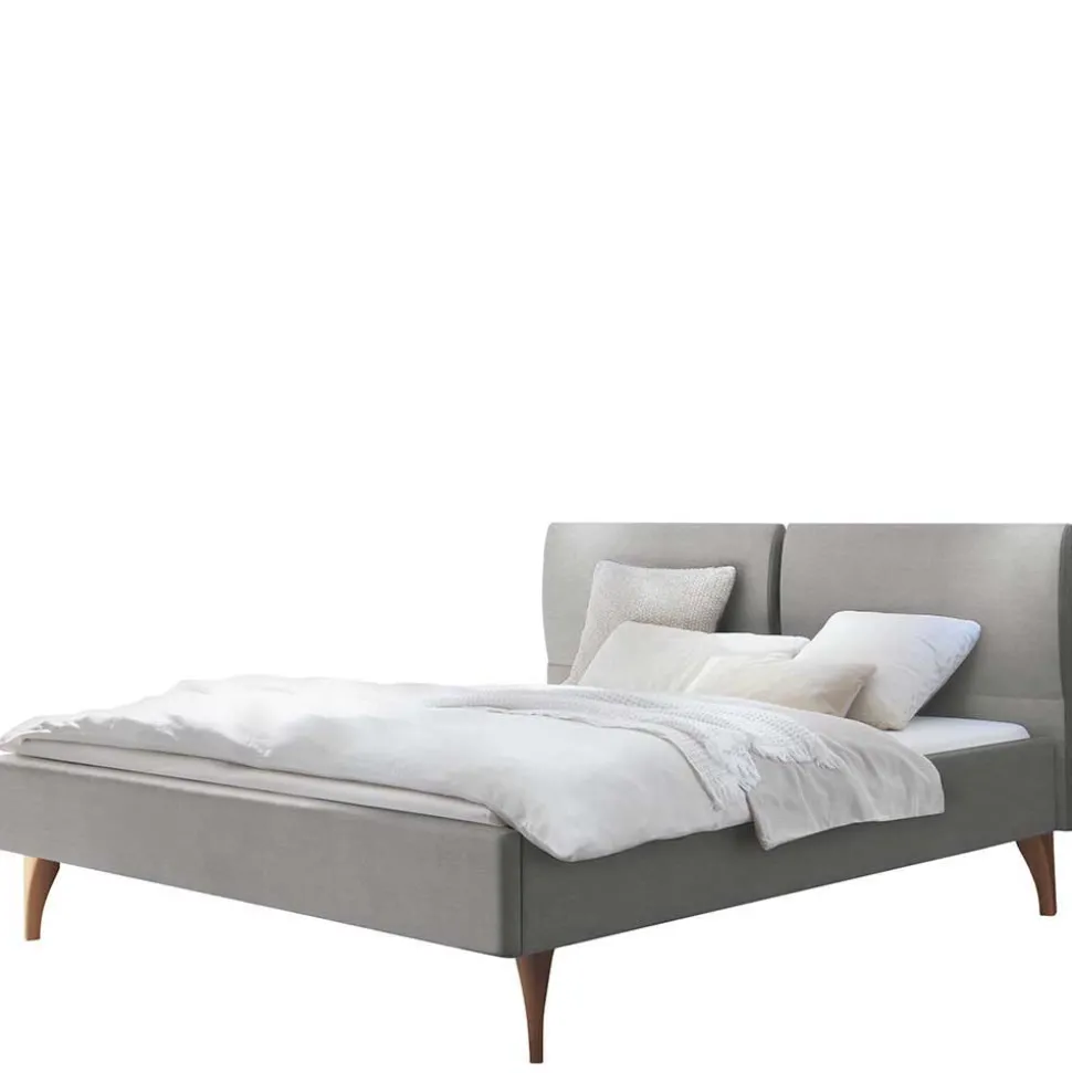 Stoff Polster Doppel Bett Hero