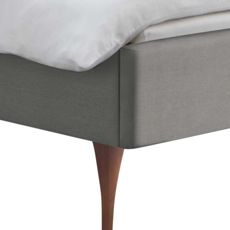 Stoff Polster Doppel Bett Hero