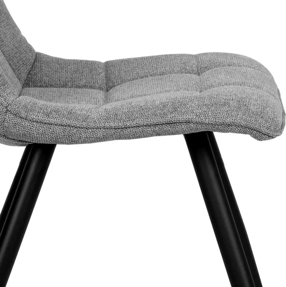 Stuhl Grau Set Ilena