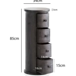 Säulenkommode Palonia