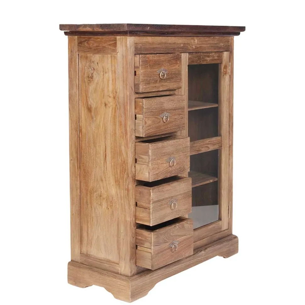Teak Brotschrank Goyas