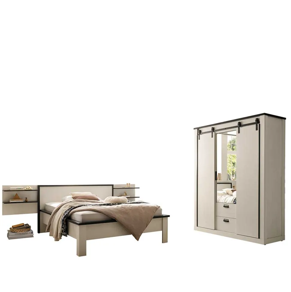 4-teiliges Schlafzimmer Dionada