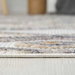Teppich Beige und Weiß Abbie
