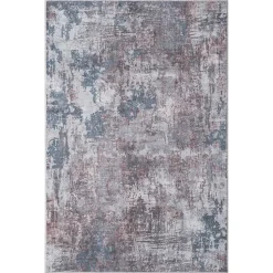 Teppich Blau Terracotta Sirius