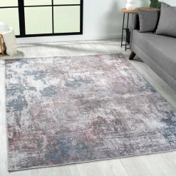 Teppich Blau Terracotta Sirius
