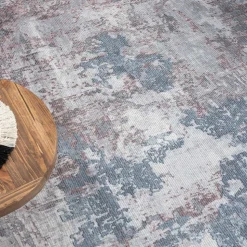 Teppich Blau Terracotta Sirius