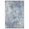 Teppich Creme Blau Pyarco