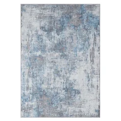 Teppich Creme Blau Pyarco