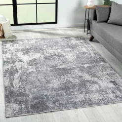 Teppich Grau Blau Nathan