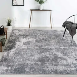 Teppich Grau Blau Nathan