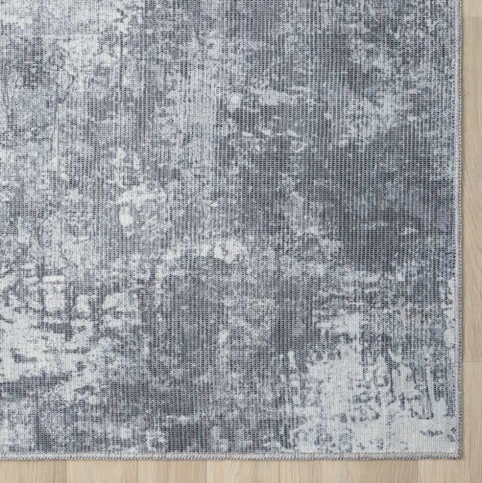 Teppich Grau Blau Nathan