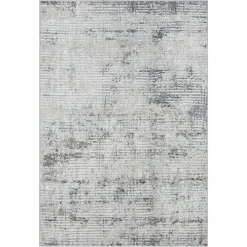 Teppich Hellgrau Creme Symo