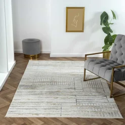 Teppich rechteckig Kurzflor Infinando