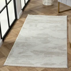 Teppich rechteckig Kurzflor Luzyfa