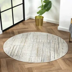 Teppich rund Kurzflor Tyri