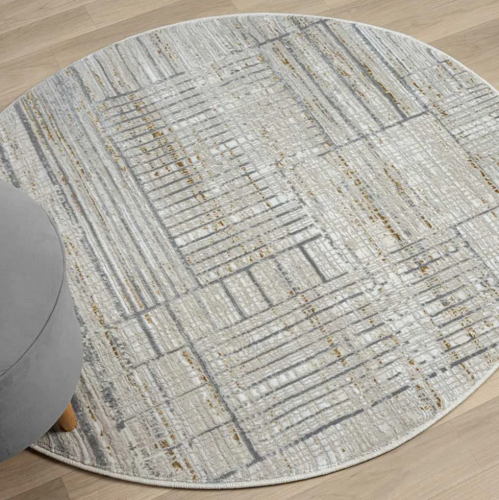 Teppich rund Kurzflor Tyri