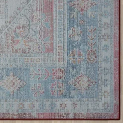 Teppich Vintage Look Kurzflor Miram