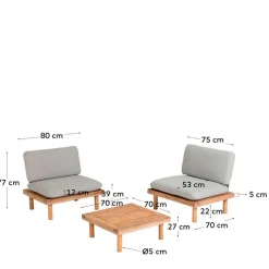 Terrassensitzgruppe Vucotto