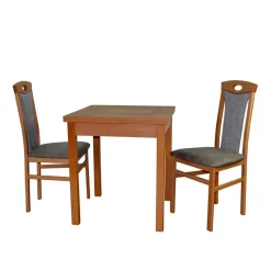 Tisch mit 2 Stühlen Danar