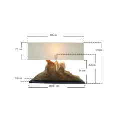 Tischlampe Cubizano