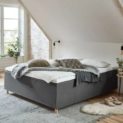 Tonnentaschenfederkern Boxspringbett Tiller