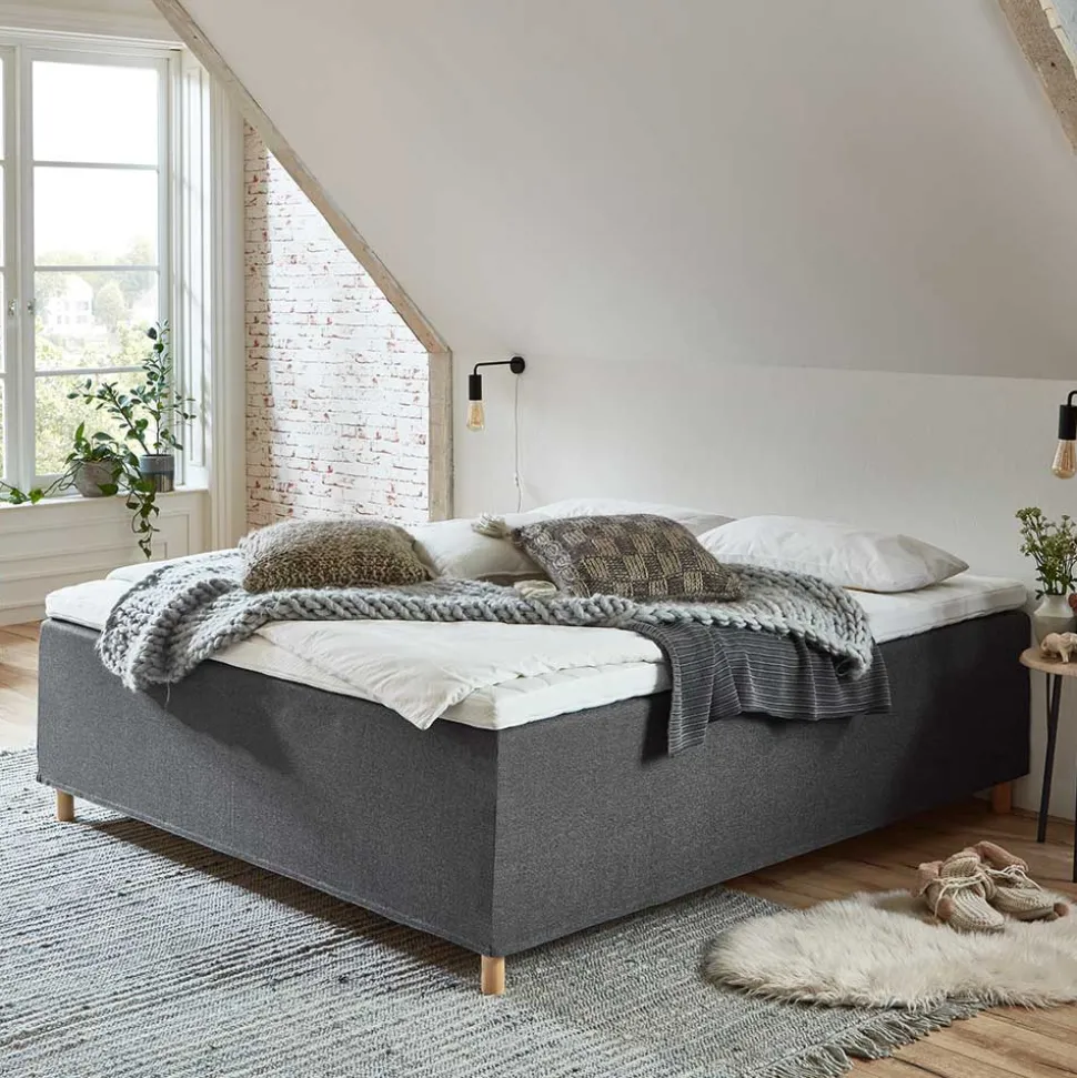 Tonnentaschenfederkern Boxspringbett Tiller
