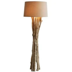 Treibholz Stehlampe Tiapeh