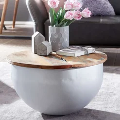 Trommelgestell Couchtisch Agapedus