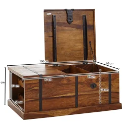 Truhen Couchtisch Satos