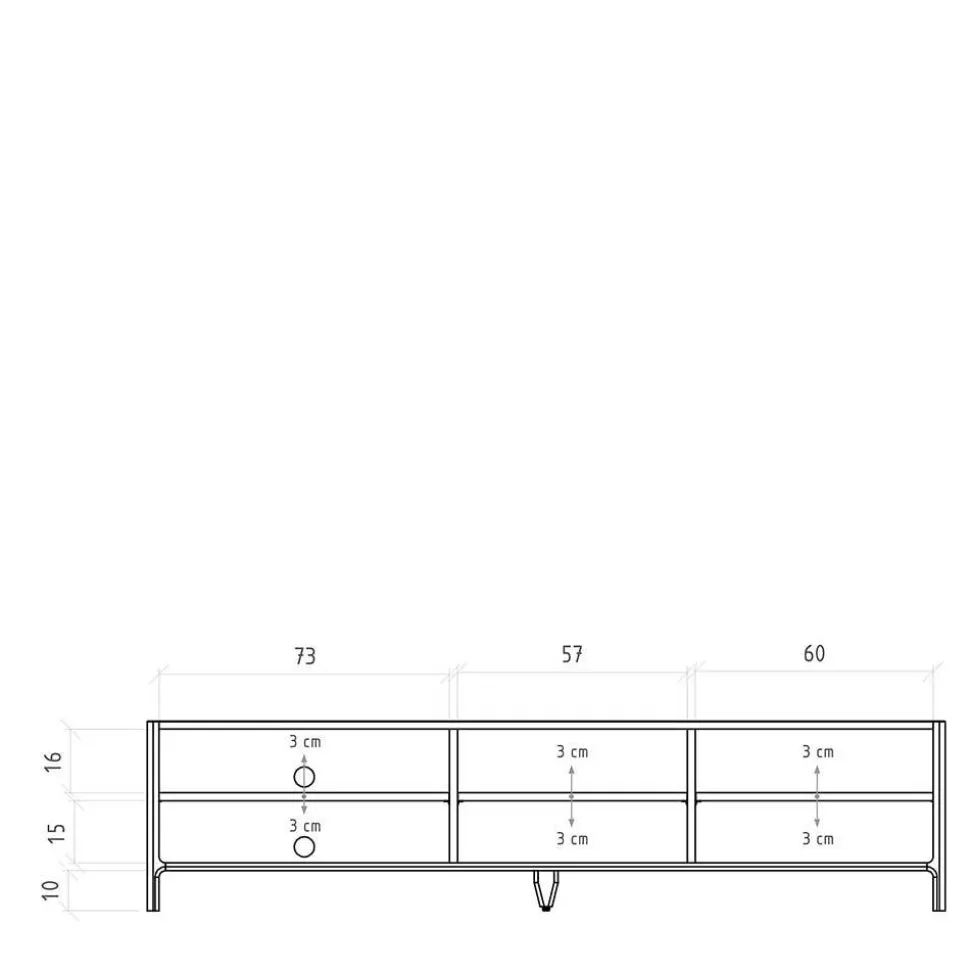 TV Board modern Korres