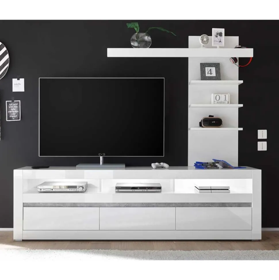 TV Board und Regal Novinza