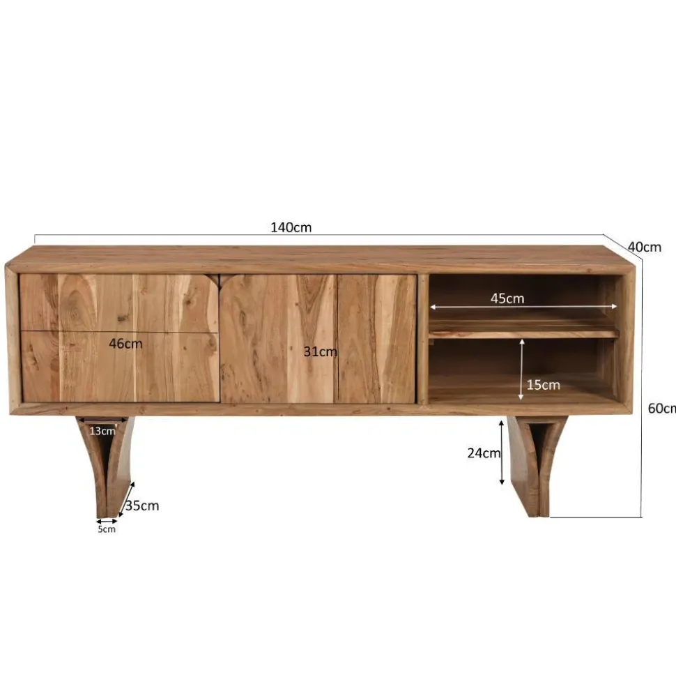 TV Lowboard Troyesa