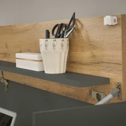 TV und Home Office Wohnwand Uzniana