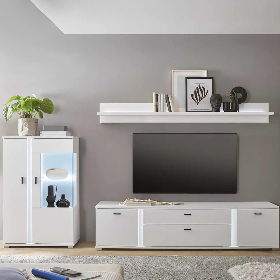TV Wohnwand modern Constantin