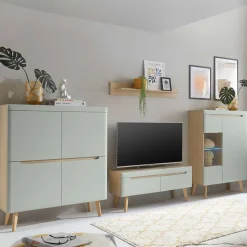 TV Wohnwand Skandi Stil Casmas