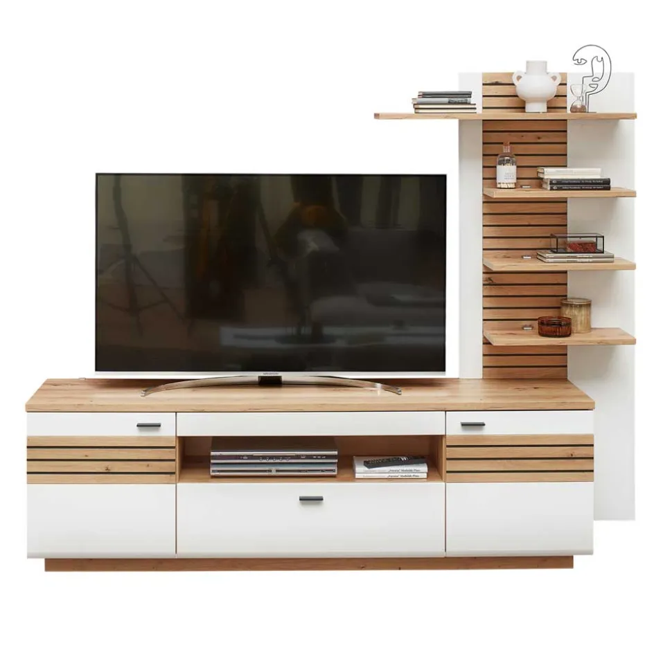 TV Wohnwand zweifarbig Luzie
