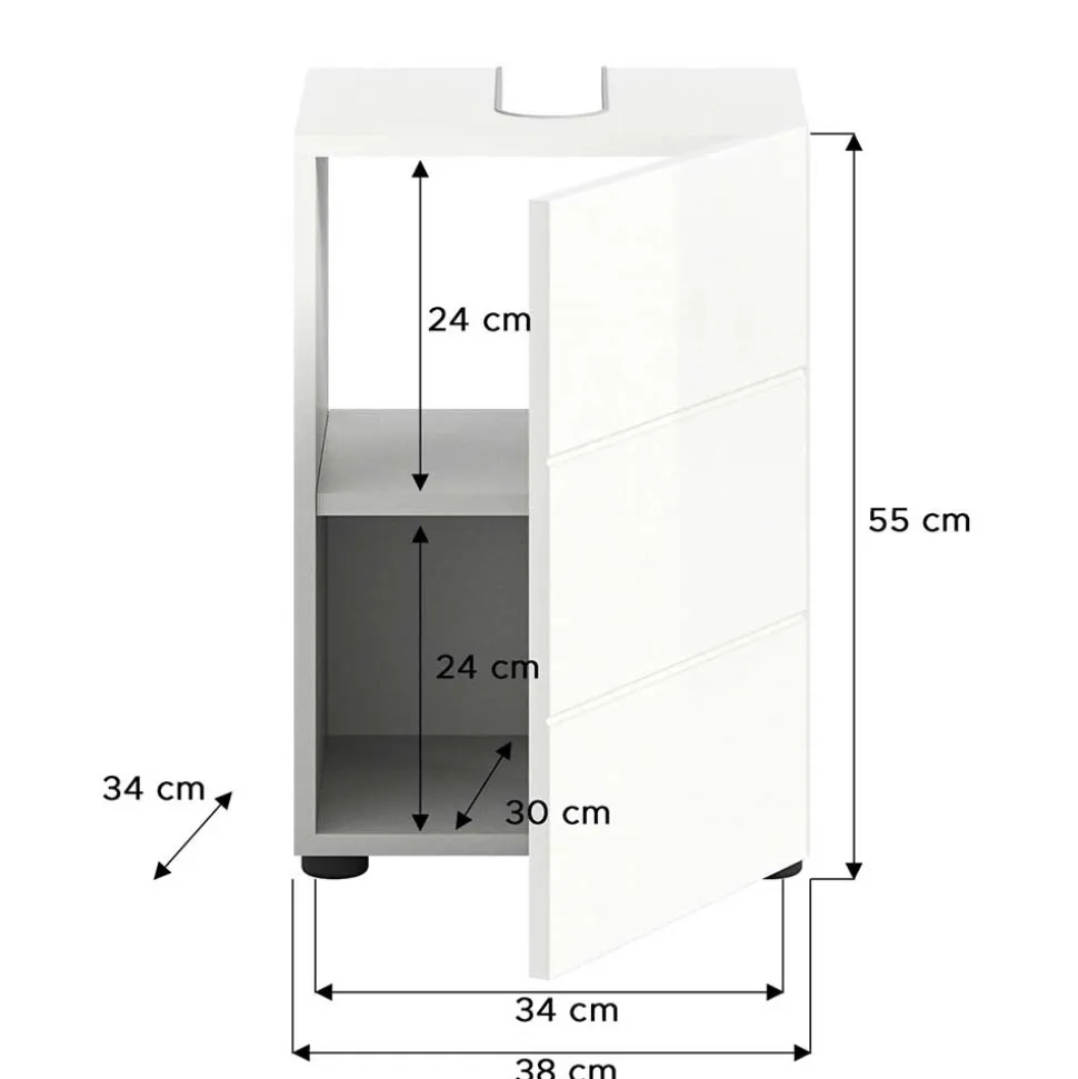 Unterbeckenschrank Adeass