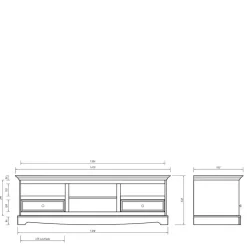 Unterschrank Fernseher Renero