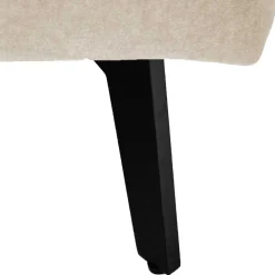Velours Polsterbett Beige Sonna