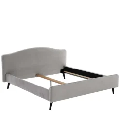 Velours Polsterbett Nurez