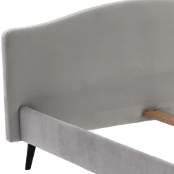 Velours Polsterbett Nurez