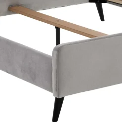 Velours Polsterbett Nurez